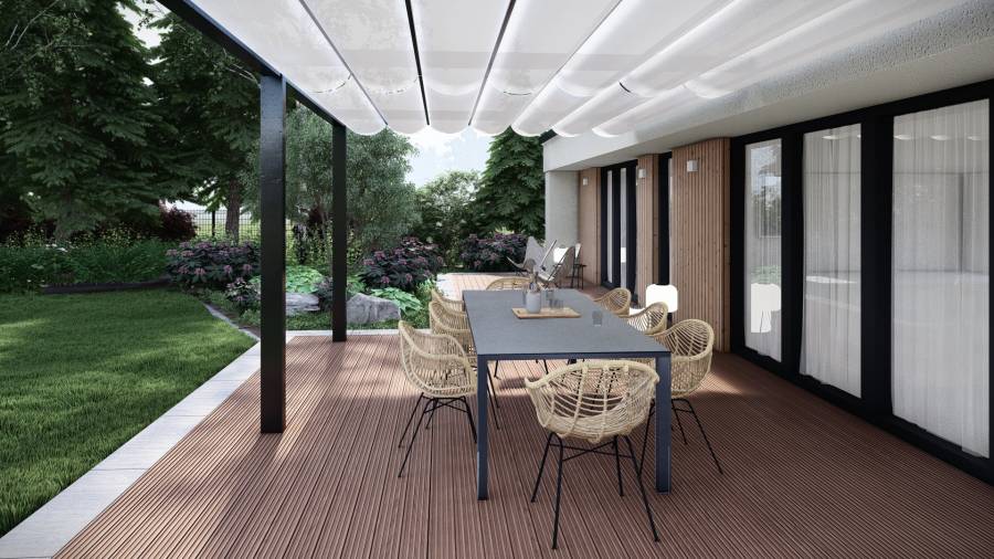 Działka rekreacyjna z domkiem letniskowym