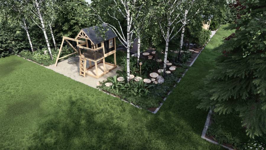 Działka rekreacyjna z domkiem letniskowym