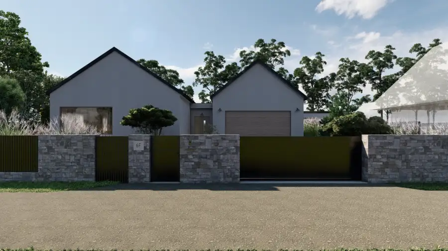 Ogród w wakacyjnym klimacie