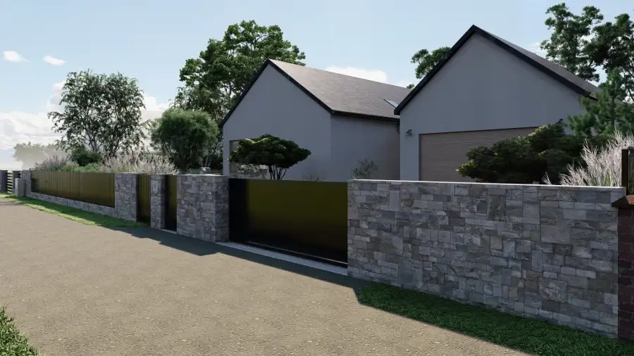 Ogród w wakacyjnym klimacie