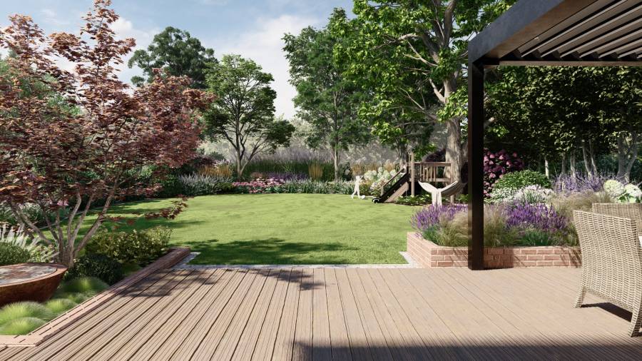 Ogród bylinowy w Hamburgu