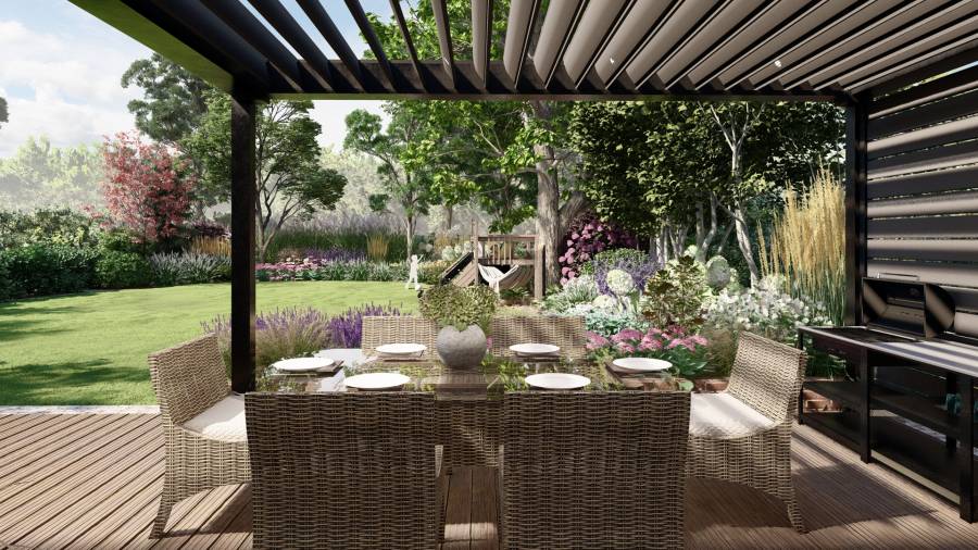 Ogród bylinowy w Hamburgu