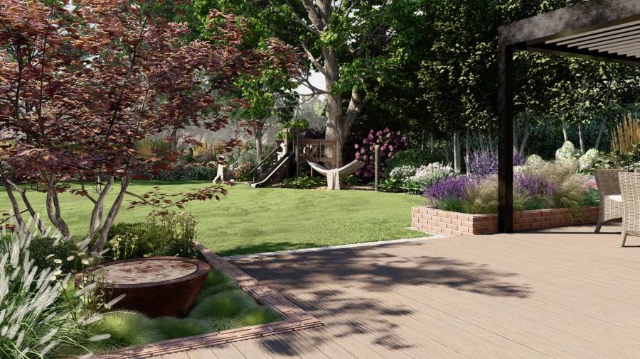 Ogród bylinowy w Hamburgu