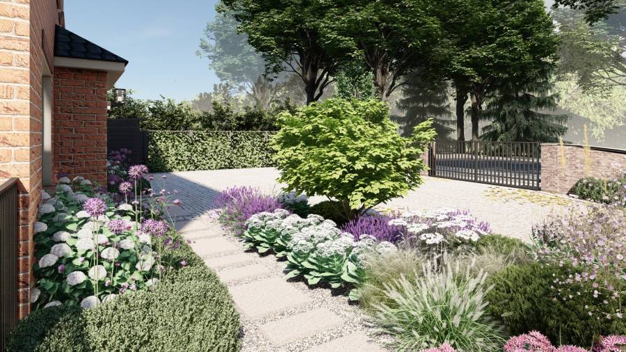 Ogród bylinowy w Hamburgu