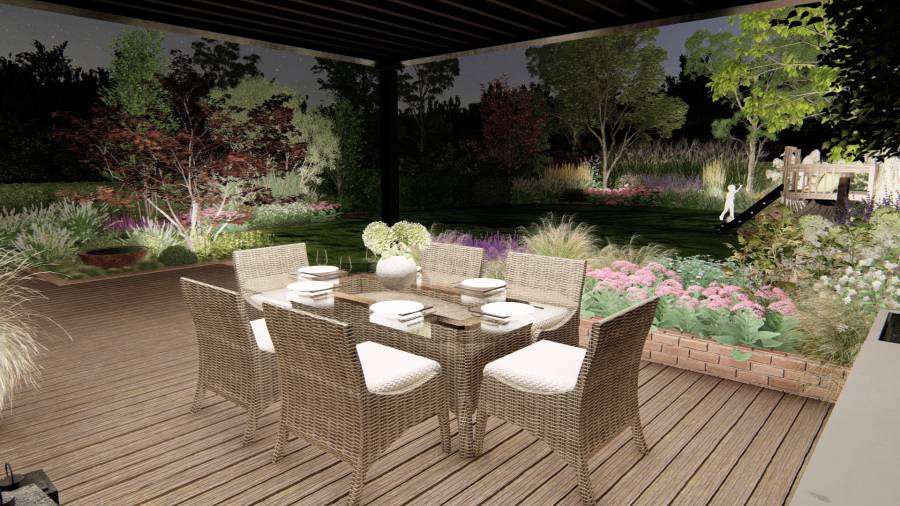 Ogród bylinowy w Hamburgu